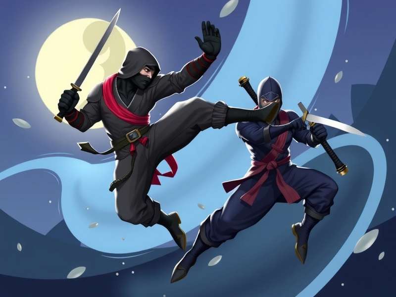 Ninja Kick Conqueror Game Banner